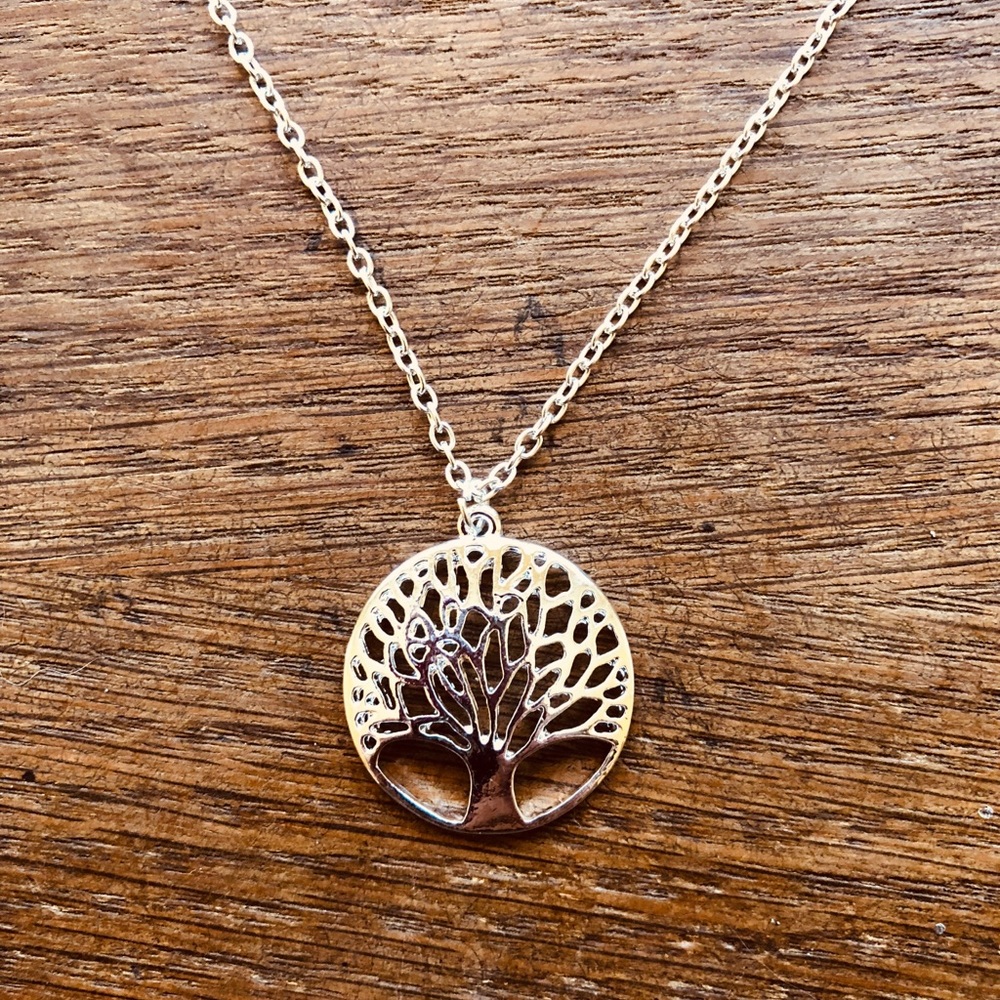 NWOT Tree of life sterling silver jewelry set - Picture 2 of 5